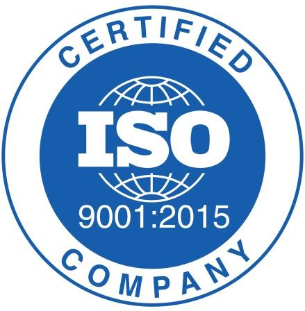 ISO 9001:2015 certified